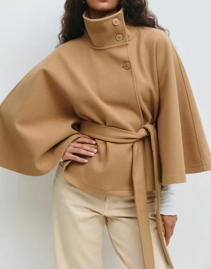 LS | Women Cape Sleeve Jacket Lion Style