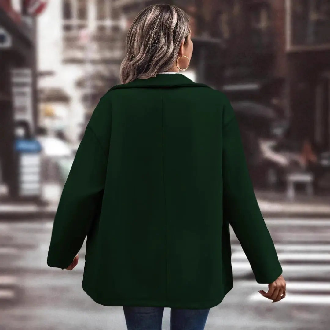 LS | Women Casual Button Coat Lion Style