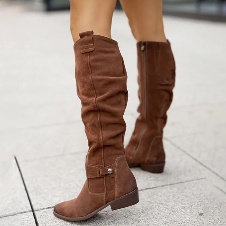 LS | Women Casual Leather Boots