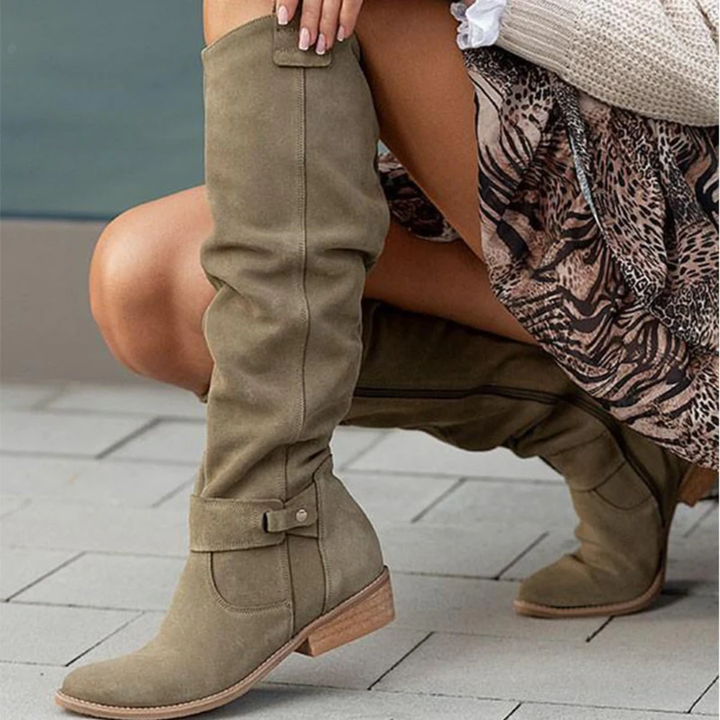 LS | Women Casual Leather Boots