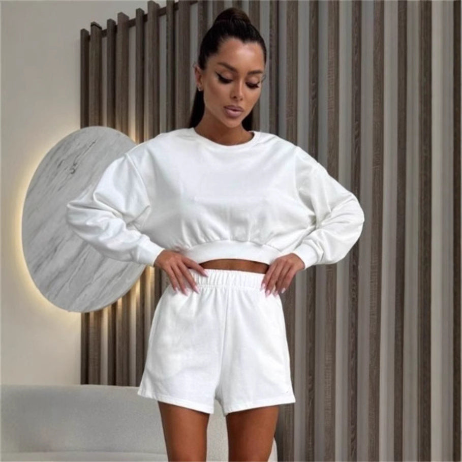 LS | Women Casual Shorts Lounge Set Lion Style