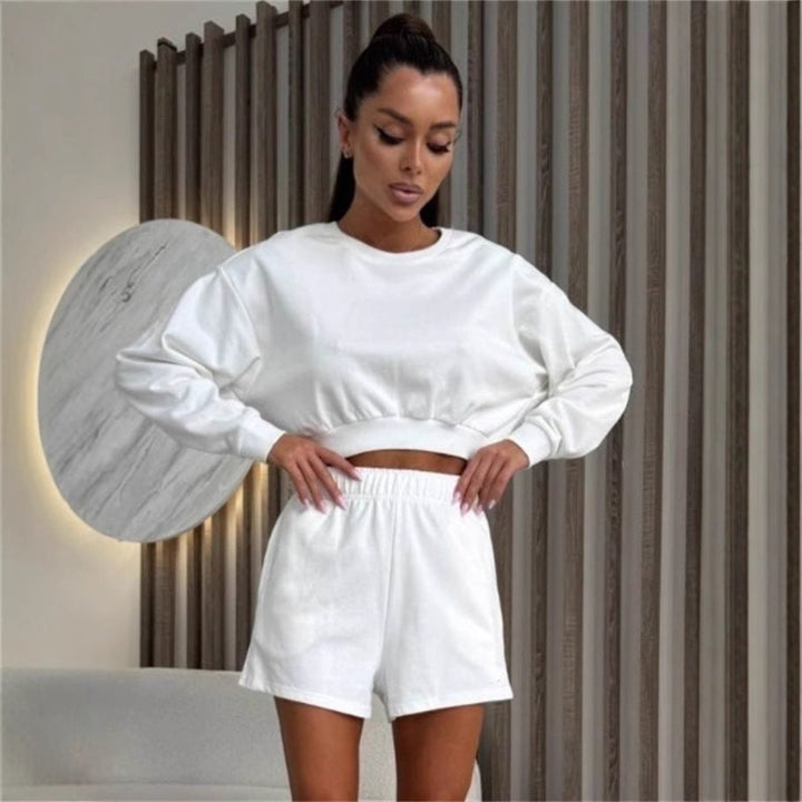 LS | Women Casual Shorts Lounge Set Lion Style