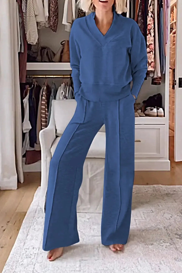 LS | Women Casual Soft Lounge Set Lion Style