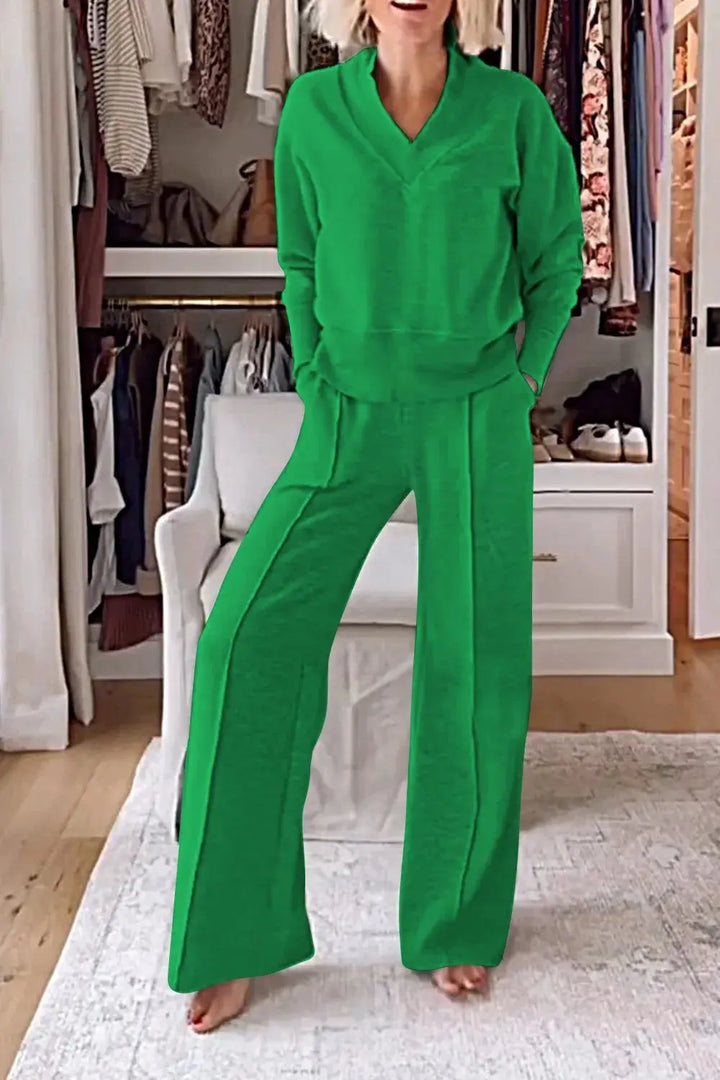 LS | Women Casual Soft Lounge Set Lion Style