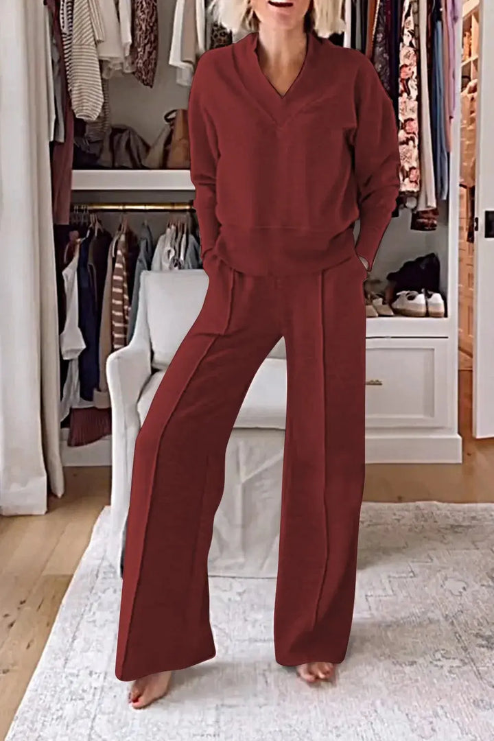 LS | Women Casual Soft Lounge Set Lion Style