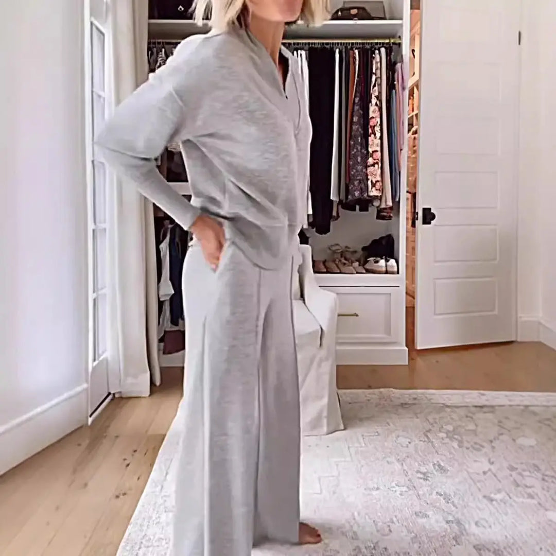 LS | Women Casual Soft Lounge Set Lion Style