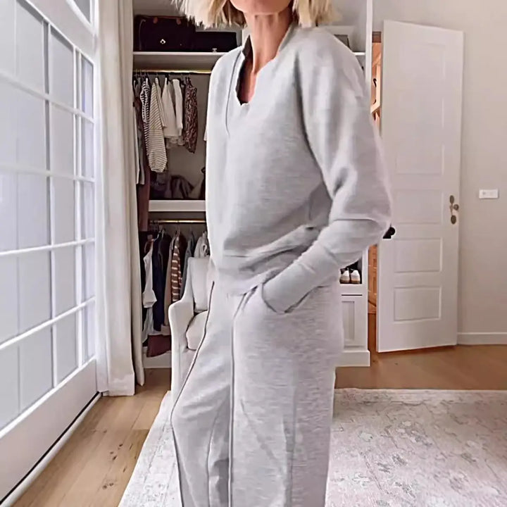 LS | Women Casual Soft Lounge Set Lion Style