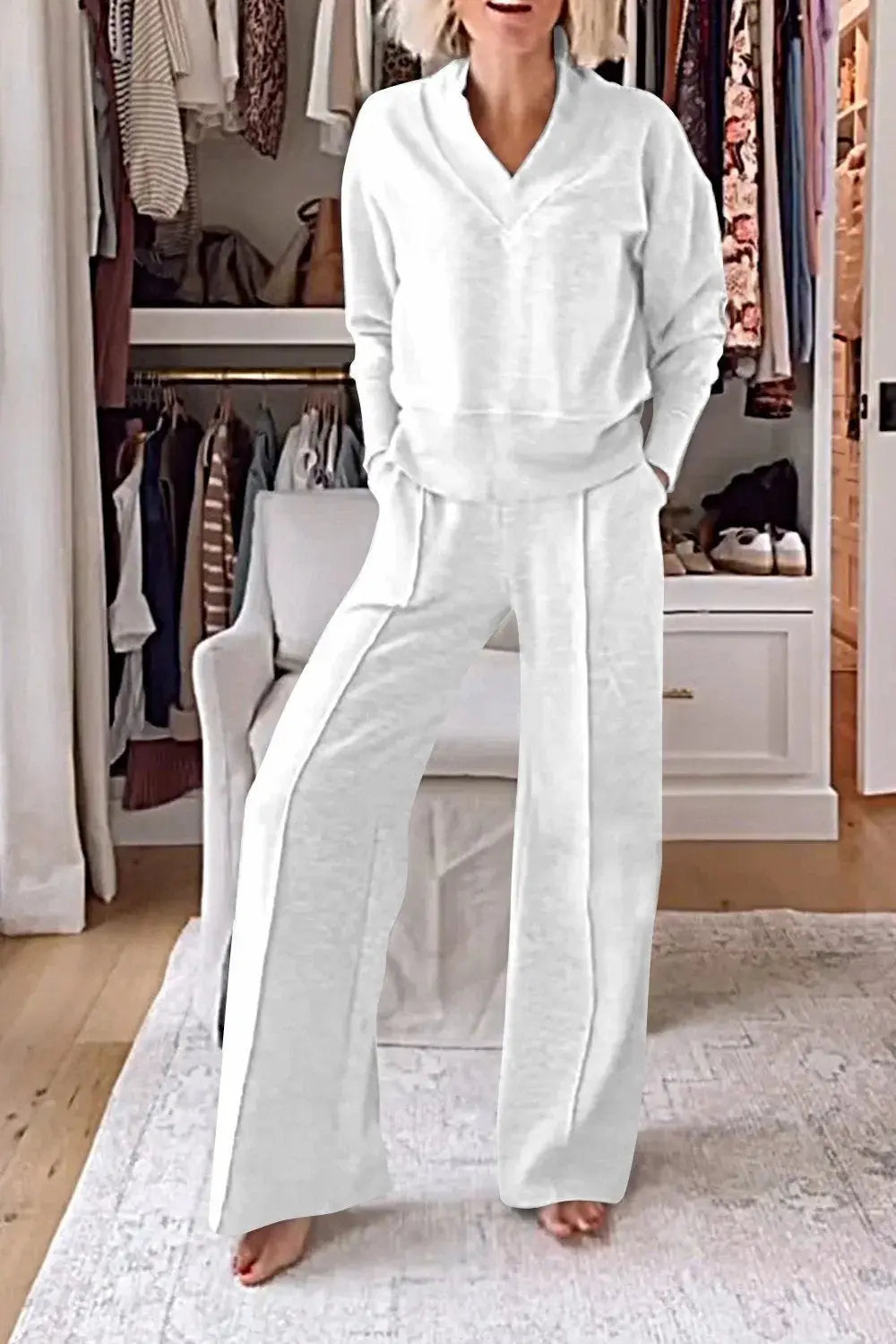 LS | Women Casual Soft Lounge Set Lion Style