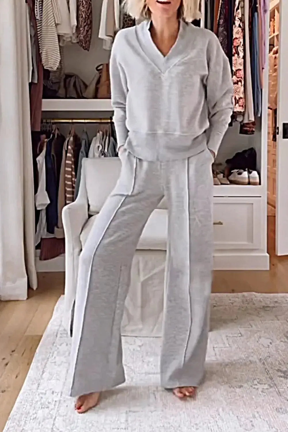 LS | Women Casual Soft Lounge Set Lion Style
