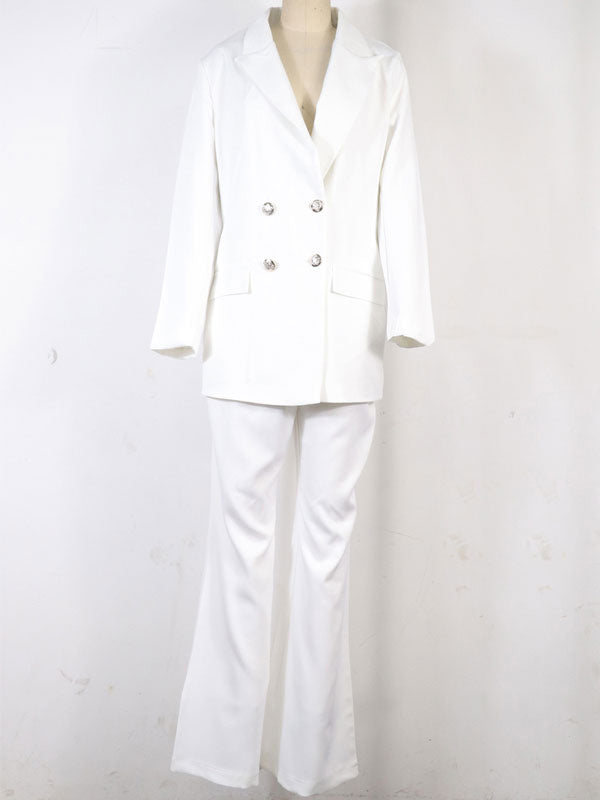 LS | Women Chic Blazer Trouser Set Lion Style