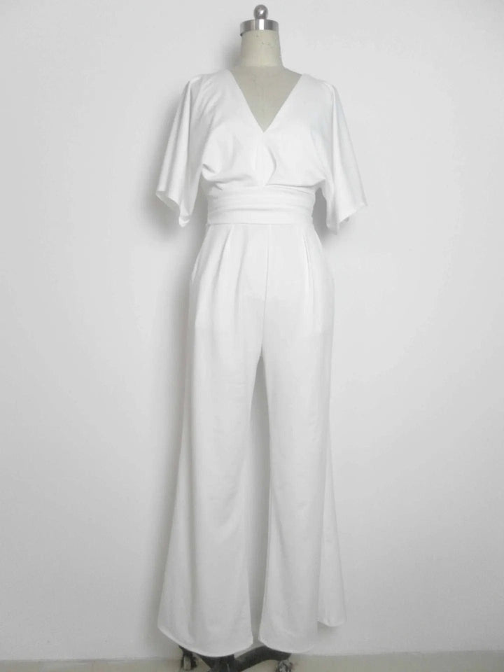 LS | Women Chic Flowing Fit Jumpsuit Lion Style