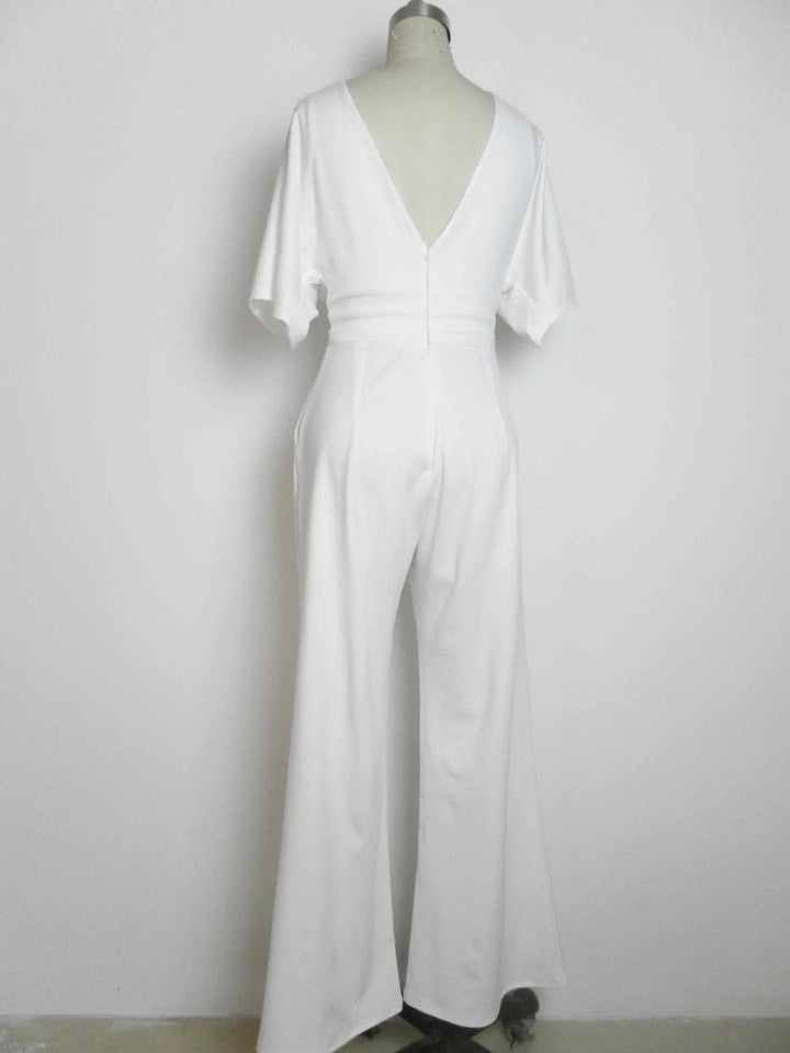 LS | Women Chic Flowing Fit Jumpsuit Lion Style