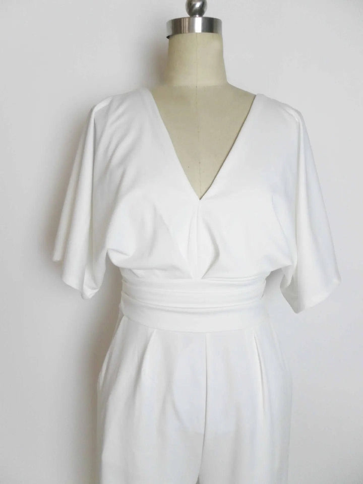 LS | Women Chic Flowing Fit Jumpsuit Lion Style