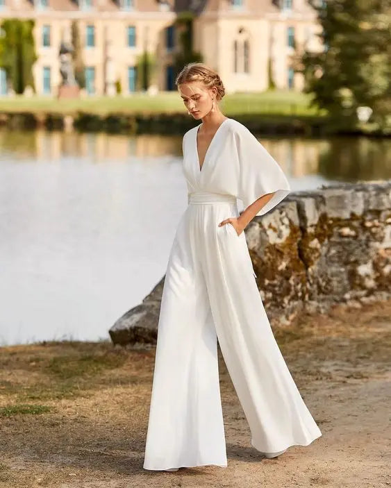 LS | Women Chic Formal Jumpsuit Lion Style