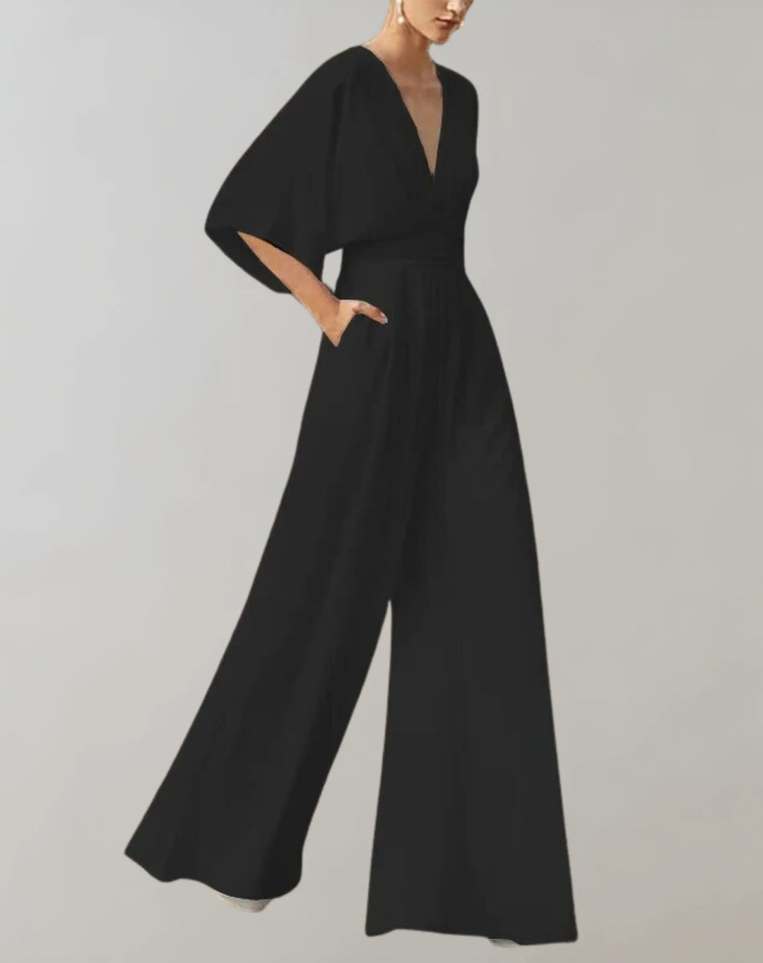 LS | Women Chic Formal Jumpsuit Lion Style