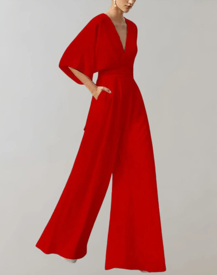 LS | Women Chic Formal Jumpsuit Lion Style
