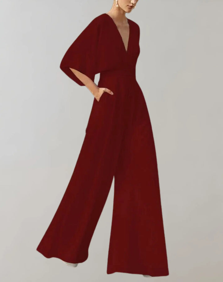 LS | Women Chic Formal Jumpsuit Lion Style