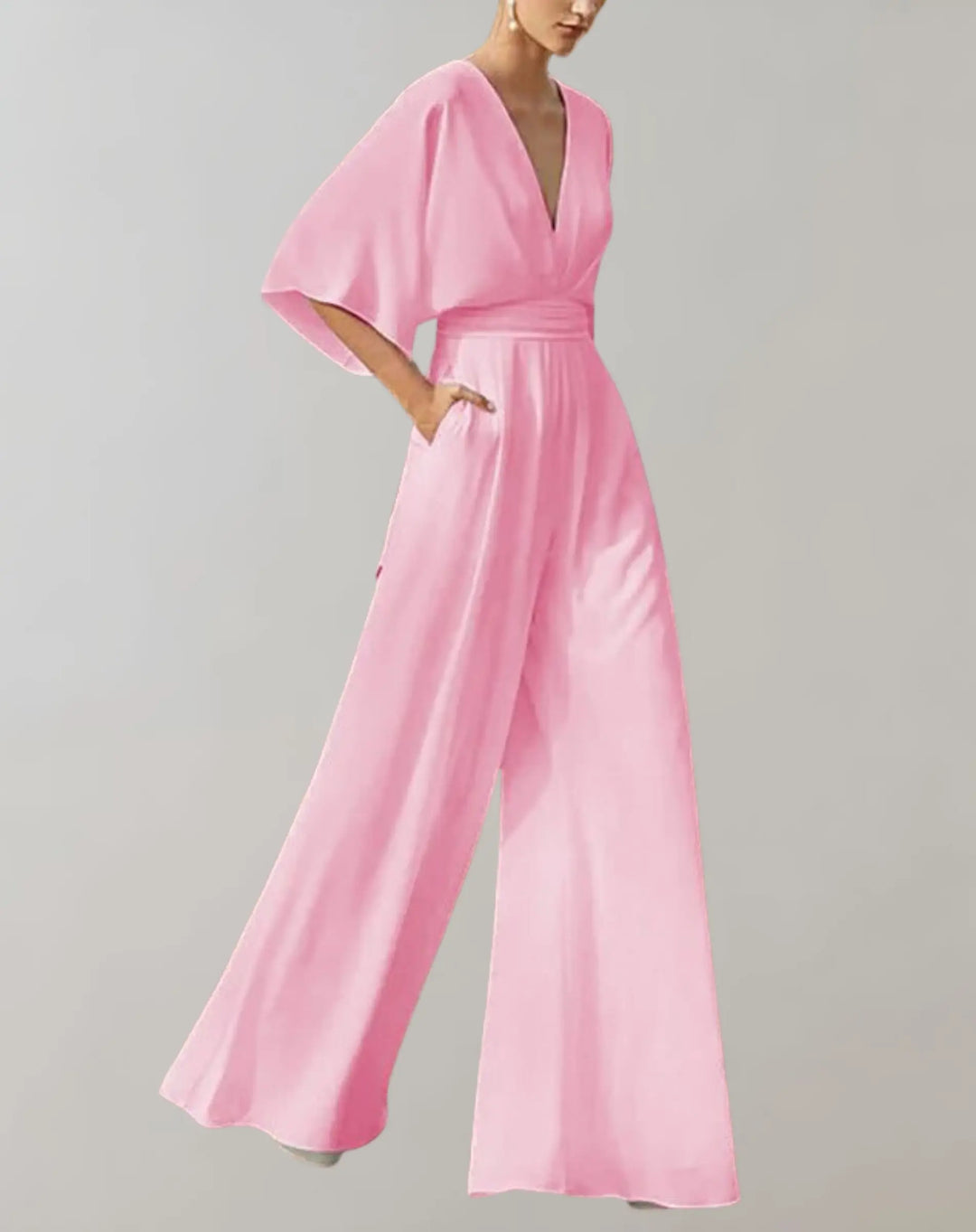 LS | Women Chic Formal Jumpsuit Lion Style