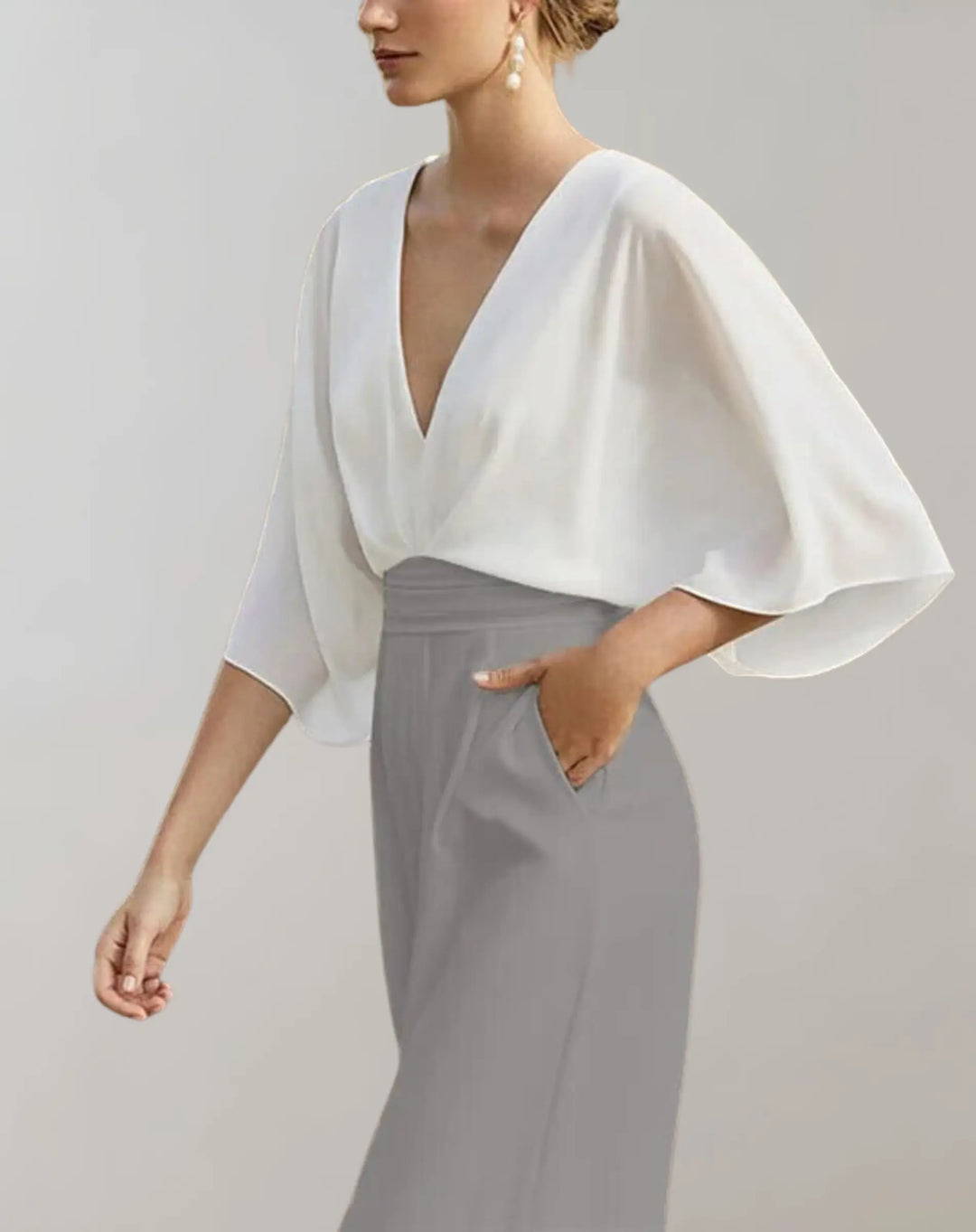 LS | Women Chic Formal Jumpsuit Lion Style
