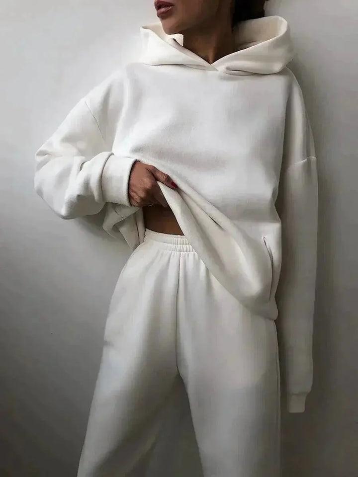 LS | Women Chic Hoodie Lounge Set Lion Style