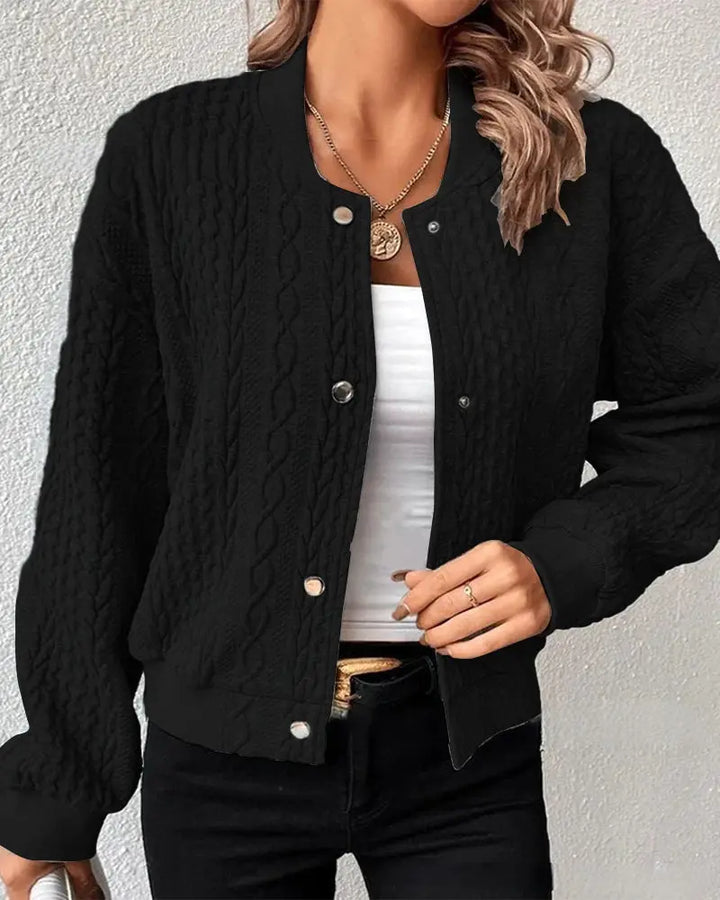 LS | Women Chic Knit Jacket Lion Style