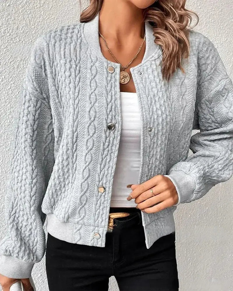 LS | Women Chic Knit Jacket Lion Style