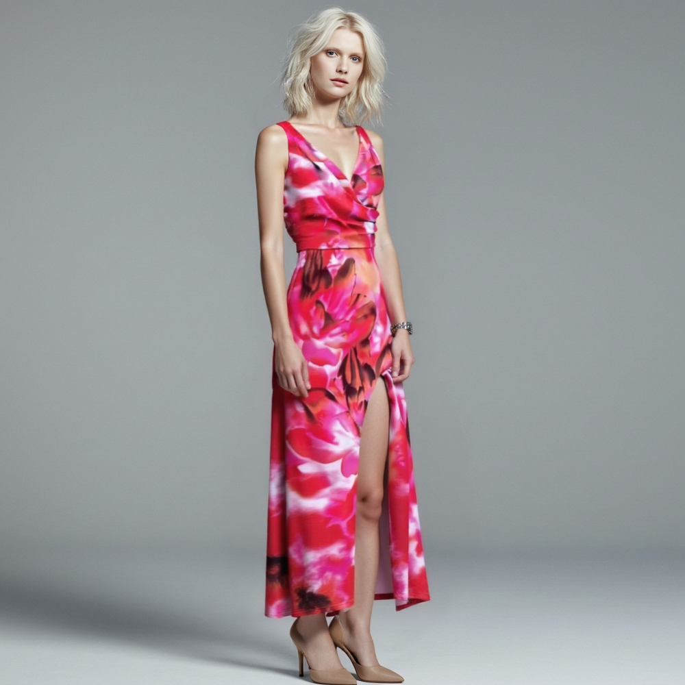 LS | Women Chic Slip Dress Lion Style