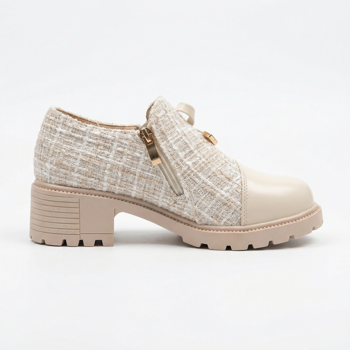 LS | Women Chunky Heel Orthopedic Shoes Lion Style