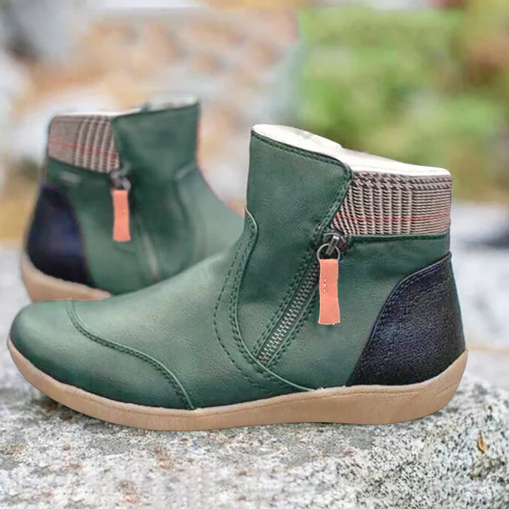LS | Women Classic Ankle Orthopedic Boots Lion Style