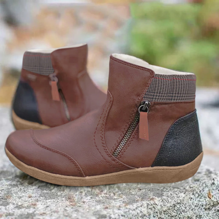 LS | Women Classic Ankle Orthopedic Boots Lion Style