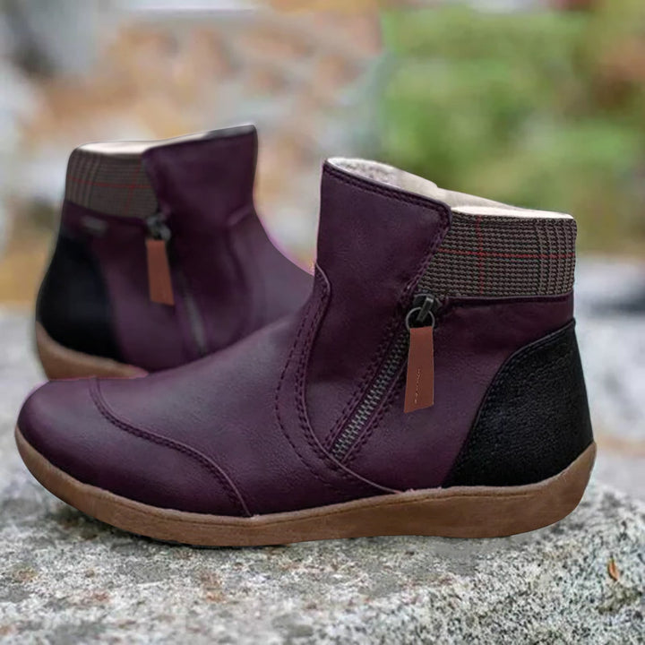 LS | Women Classic Ankle Orthopedic Boots Lion Style