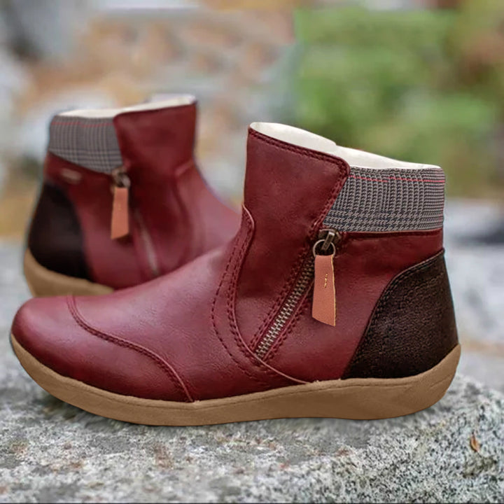 LS | Women Classic Ankle Orthopedic Boots Lion Style