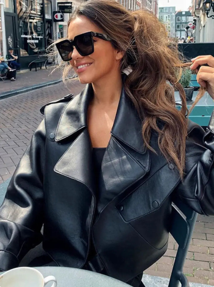 LS | Women Classic Cropped Jacket Lion Style