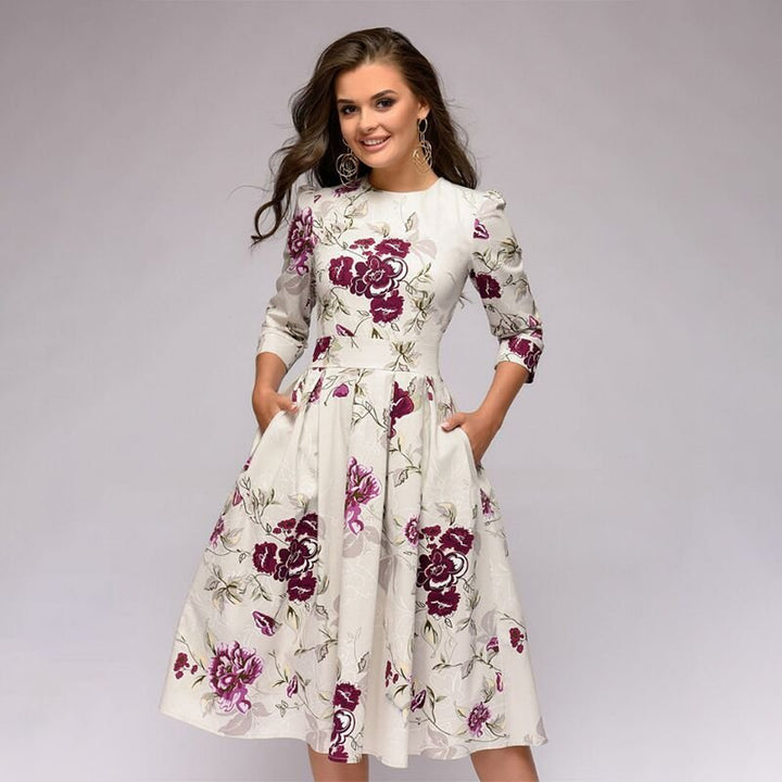 LS | Women Classic Elegance Dress Lion Style
