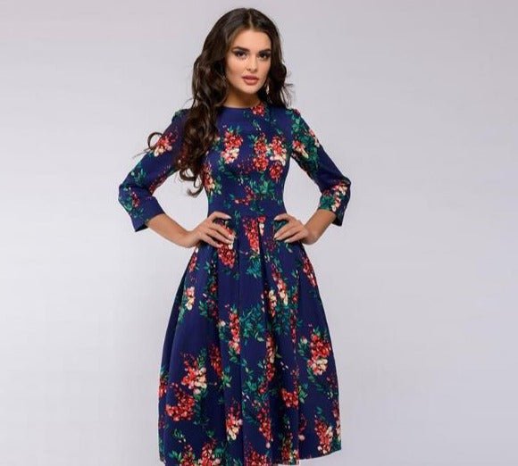 LS | Women Classic Elegance Dress Lion Style