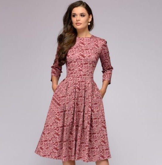 LS | Women Classic Elegance Dress Lion Style