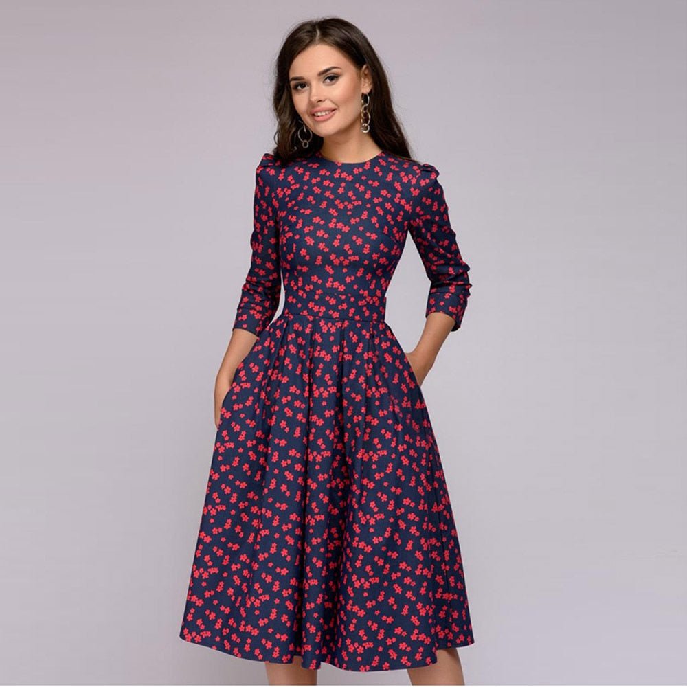 LS | Women Classic Elegance Dress Lion Style