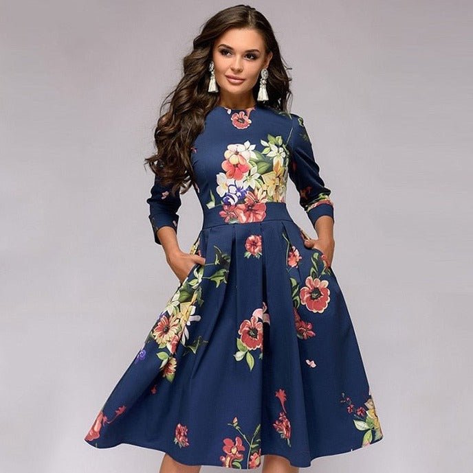 LS | Women Classic Elegance Dress Lion Style