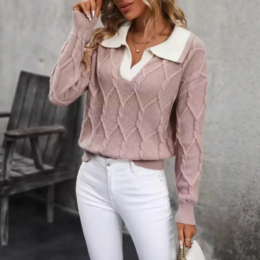 LS | Women Classic Knit Sweater Lion Style