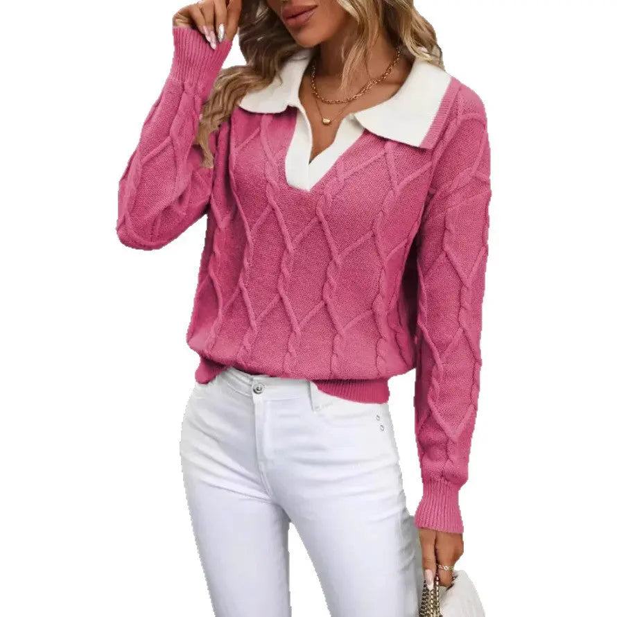 LS | Women Classic Knit Sweater Lion Style