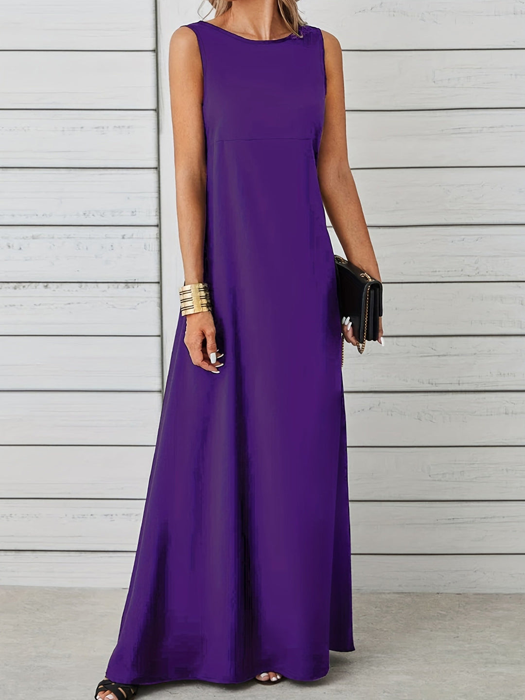LS | Women Classic Maxi Dress Lion Style