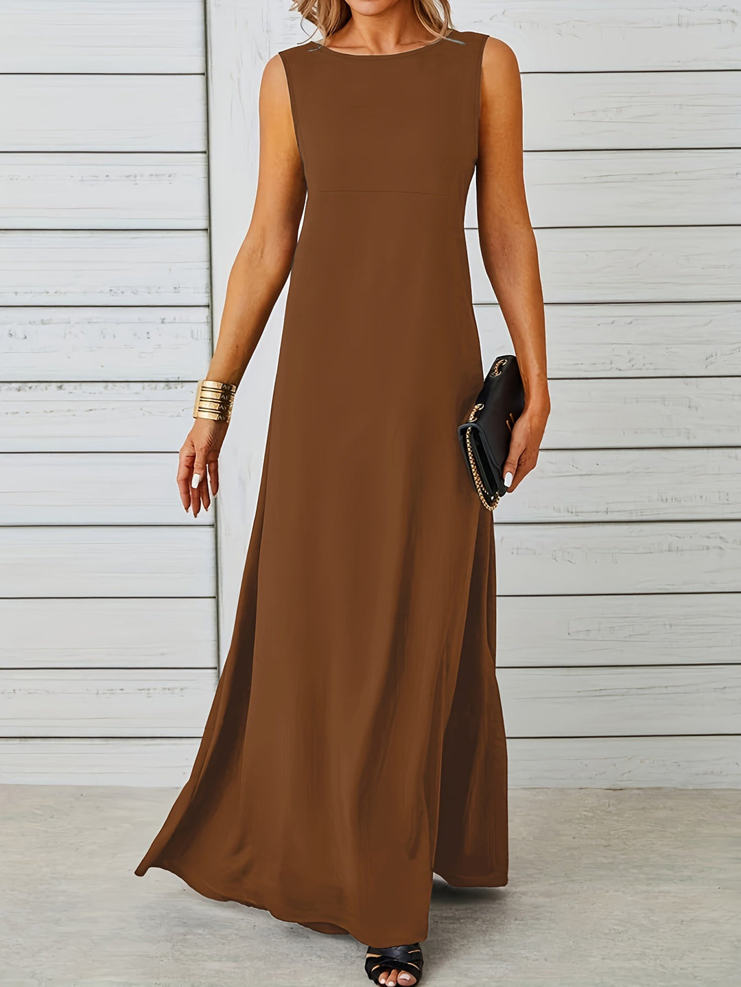 LS | Women Classic Maxi Dress Lion Style