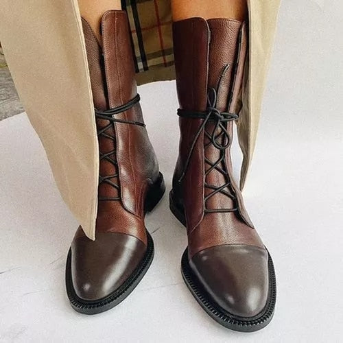 LS | Women Classic Mid Calf Orthopedic Boots Lion Style