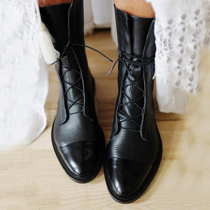 LS | Women Classic Mid Calf Orthopedic Boots Lion Style