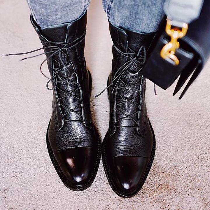 LS | Women Classic Mid Calf Orthopedic Boots Lion Style