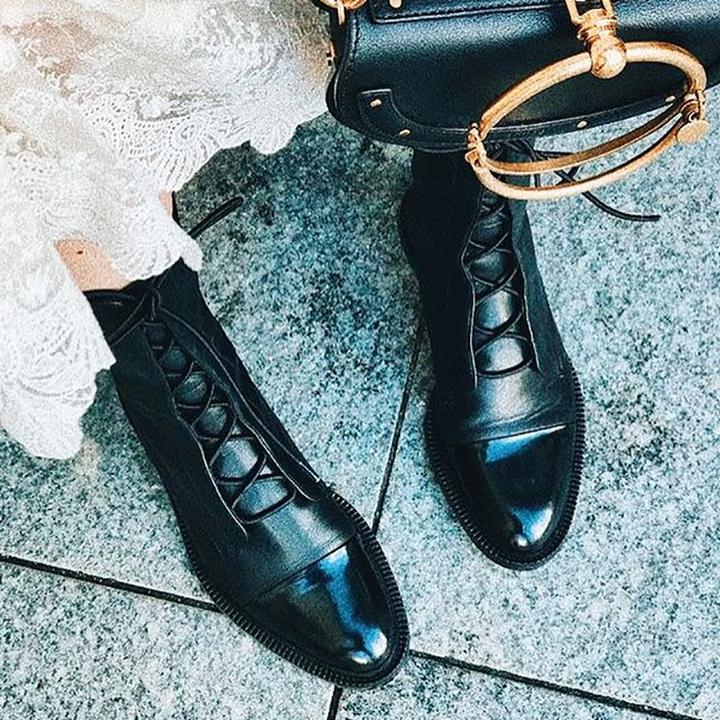 LS | Women Classic Mid Calf Orthopedic Boots Lion Style