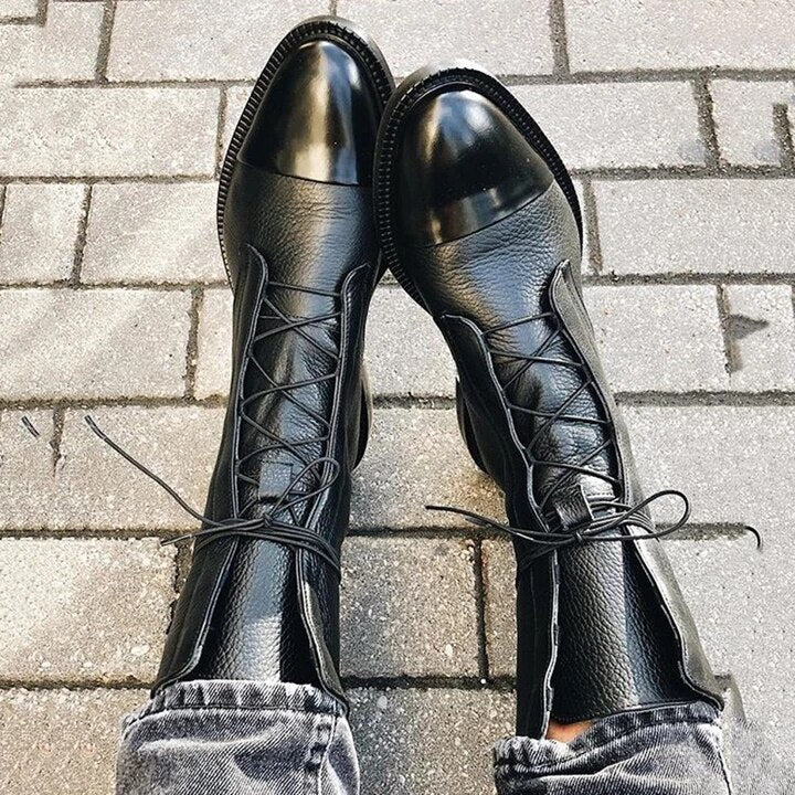 LS | Women Classic Mid Calf Orthopedic Boots Lion Style