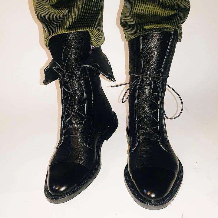 LS | Women Classic Mid Calf Orthopedic Boots Lion Style