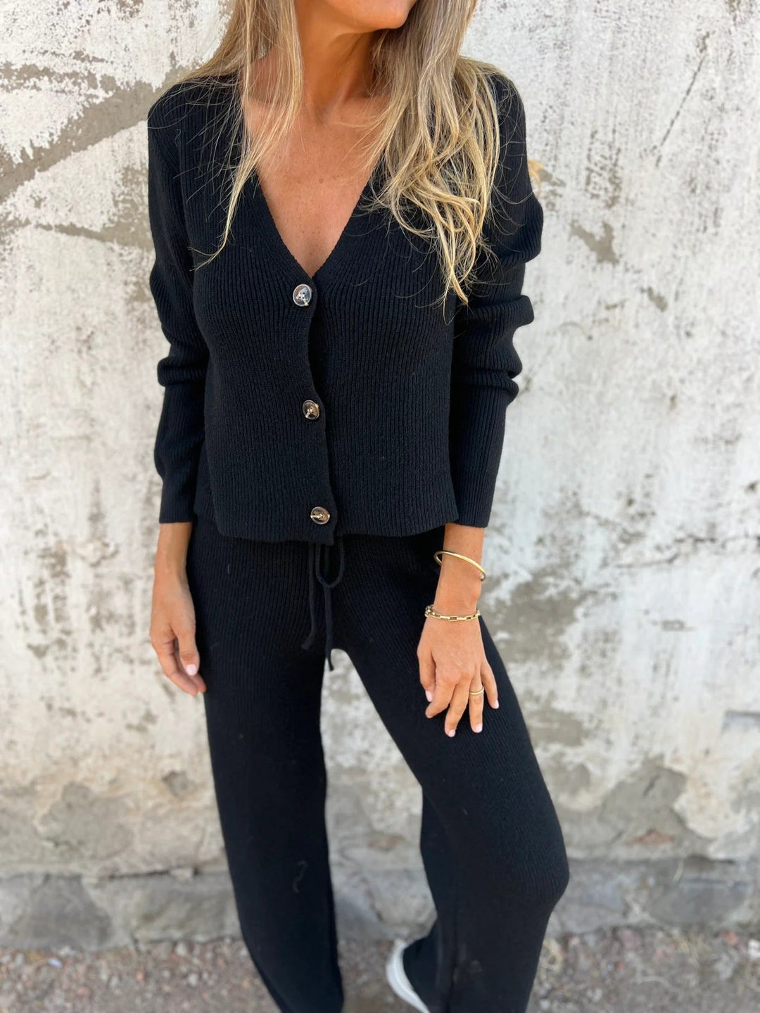 LS | Women Classic Rib Lounge Set Lion Style