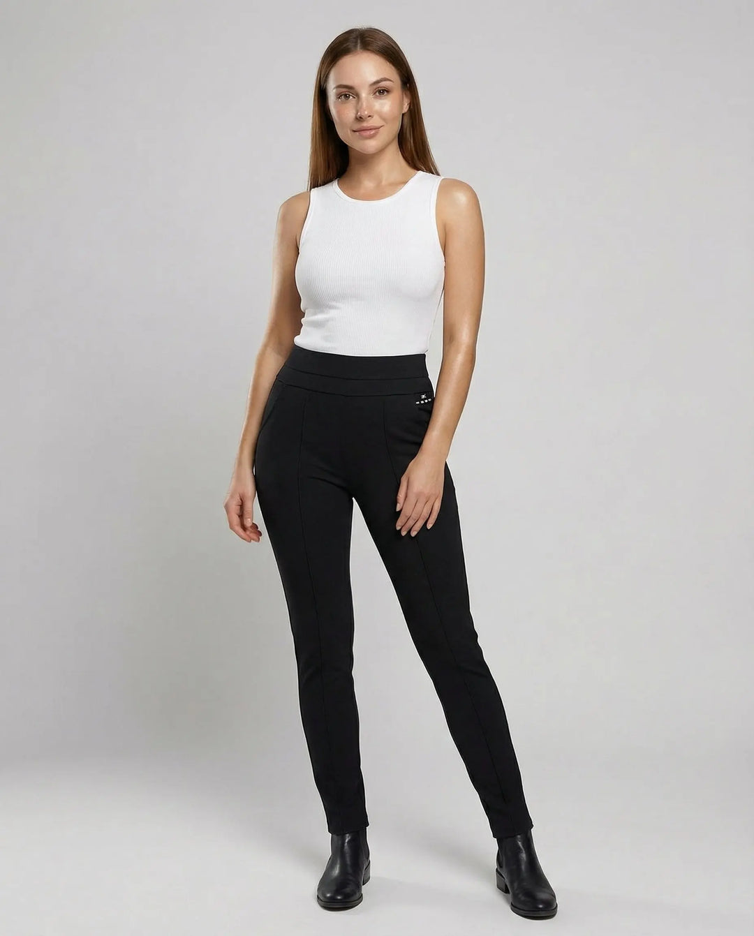 LS | Women Classic Slim Fit Pants Lion Style